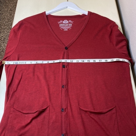 Men’s American Rag Lightweight Cardigan Sweater Size Large - Picture 11 of 13